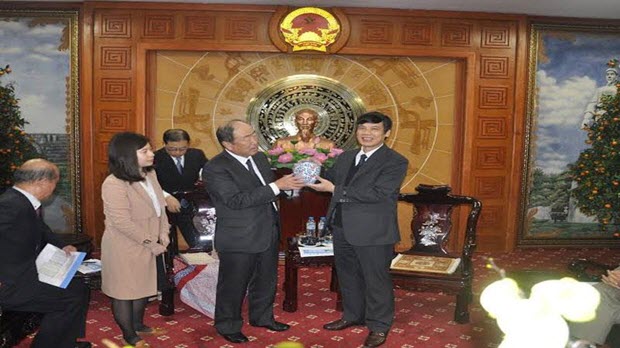 Nhà đầu tư Dự án Lọc hóa dầu Nghi Sơn làm việc với lãnh đạo tỉnh Thanh Hóa
